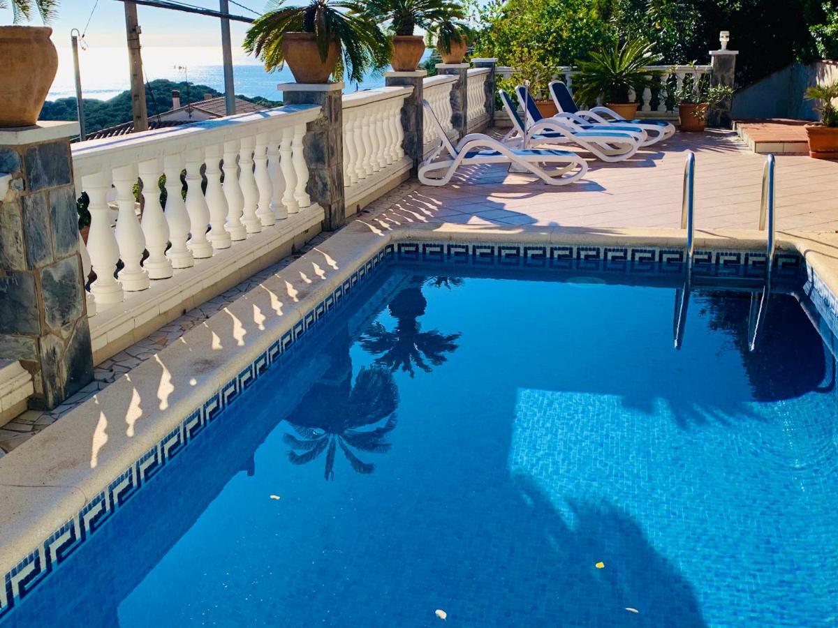 Mediterranean Villa Investingspain Sea View And Pool 滨海略雷特 外观 照片